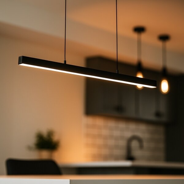 Brilagi - Lampadario LED su cavo PPAXIS LED/30W/230V 120 cm nero