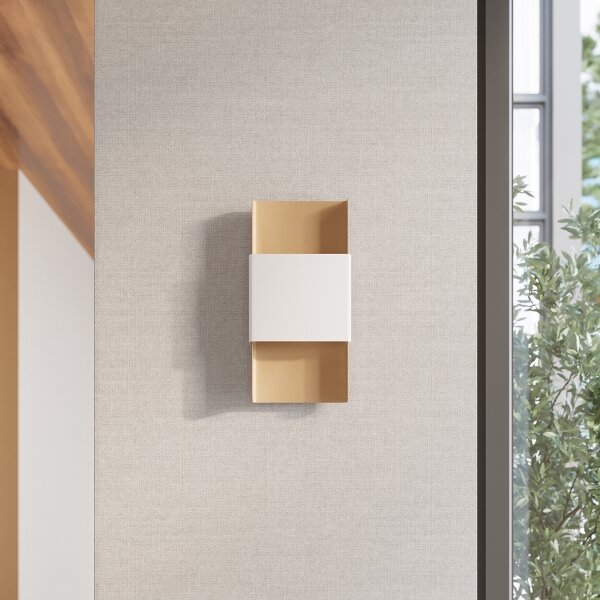 Sollux SL.1353 - Applique DURLIN 2xG9/8W/230V oro/bianco