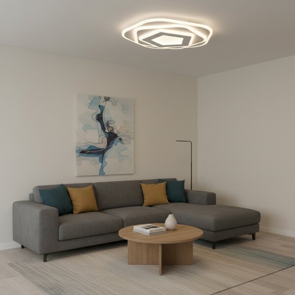 Brilagi - Plafoniera LED dimmerabile MODERN LED/64W/230V 3000-6000K + telecomando