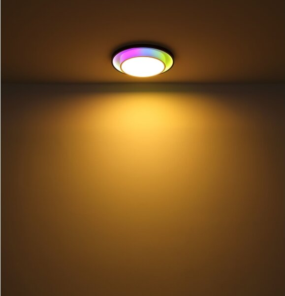 Globo 41390-21 - Plafoniera LED RGBW dimmerabile MORGAN LED/21W/230V + +TC