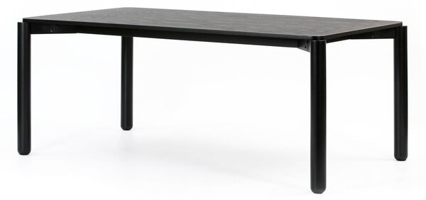 Tavolo da pranzo nero , 180 x 100 cm Atlas - Teulat