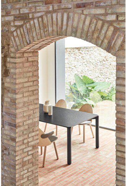Tavolo da pranzo nero , 180 x 100 cm Atlas - Teulat
