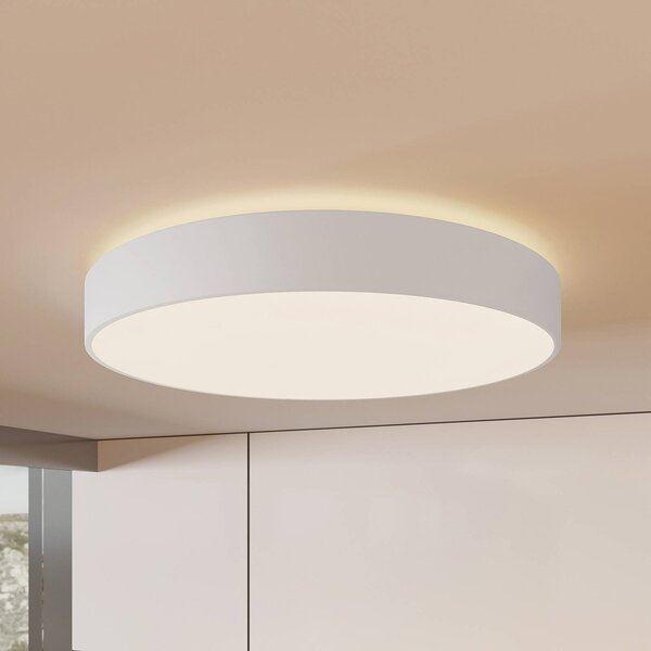 Plafoniera a LED Vanida Arcchio, dimmerabile, Bianco / Opale, Cucina, Alluminio, Moderno, Plafoniera LED