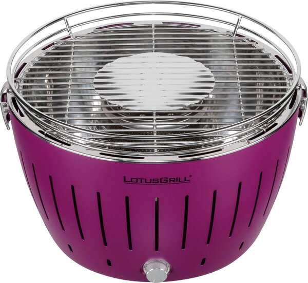 LotusGrill G340 G-LI-34P - BBQ-Grill - Kohle - Plum Purple
