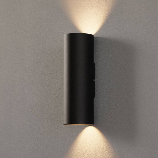 Wever & Ducré Lighting Applique da parete Ray mini, dimmerabile, Nero, Soggiorno / Sala da pranzo, Alluminio, Moderno, Applique