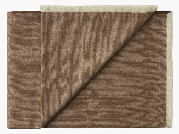Coperta premium in baby alpaca con frange Trujillo