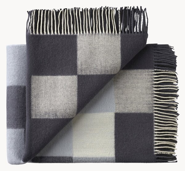Coperta in lana con frange Beat