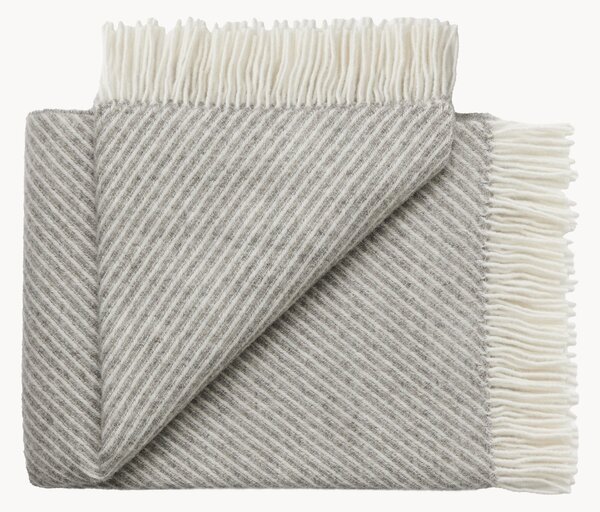 Coperta in lana con frange Bornholm