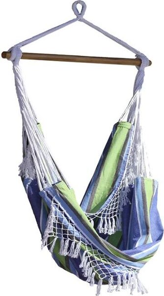 Amaca Vivere amaca sedia amaca in cotone stile brasiliano Colore: Oasis