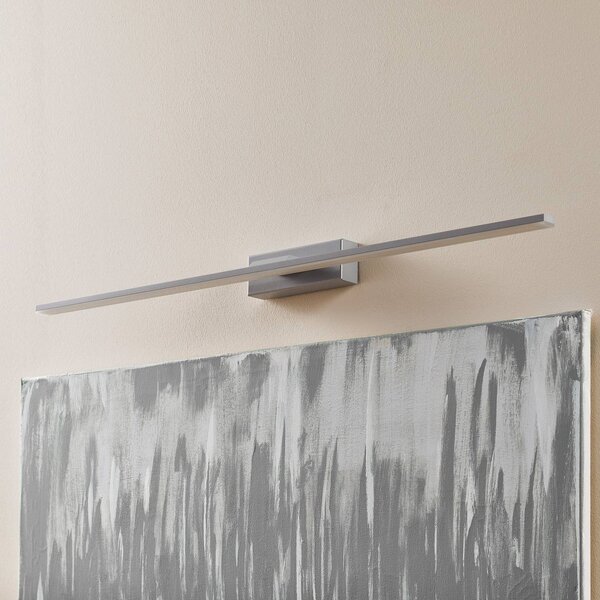 Applique da parete Miroir MCJ, Alluminio / Grigio / Zincato, Bagno, Alluminio, Moderno, Applique