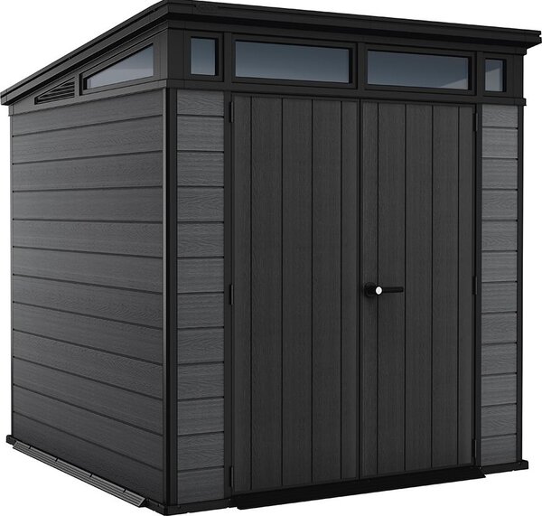 KETER Cortina Casetta da giardino 7x7, 216 x 226 x 218 cm, grigio/antracite KETER 255044
