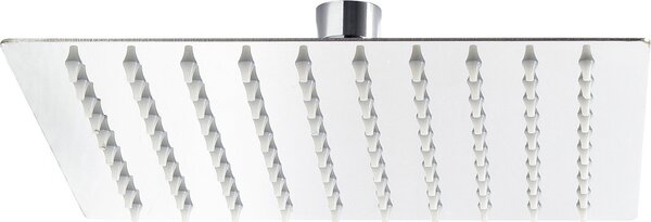 Wiltec soffione doccia a pioggia quadrato 40x40cm in acciaio inox soffione doccia Rainshower
