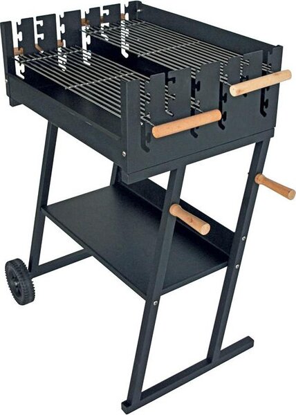 LANDMANN Griglia a carbone 61 x 45 cm GrillChef Wagon BBQ LANDMANN 11470