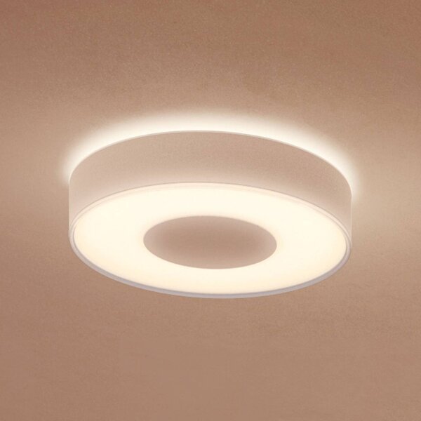 Philips Hue Plafoniera smart Hue, dimmerabile, Bianco / Opale, Bagno, Metallo, Moderno