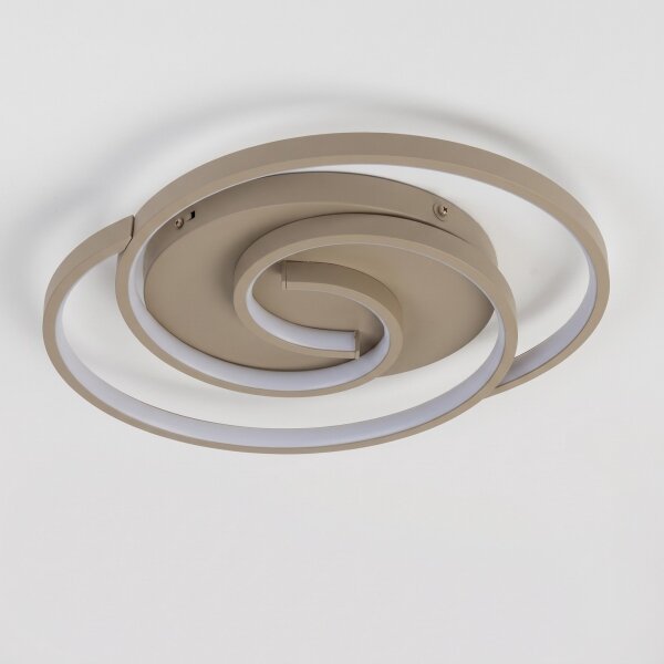 BRILAGI - LED Plafoniera dimmerabile VELO LED/70W/230V 38x47,8 cm beige + telecomando