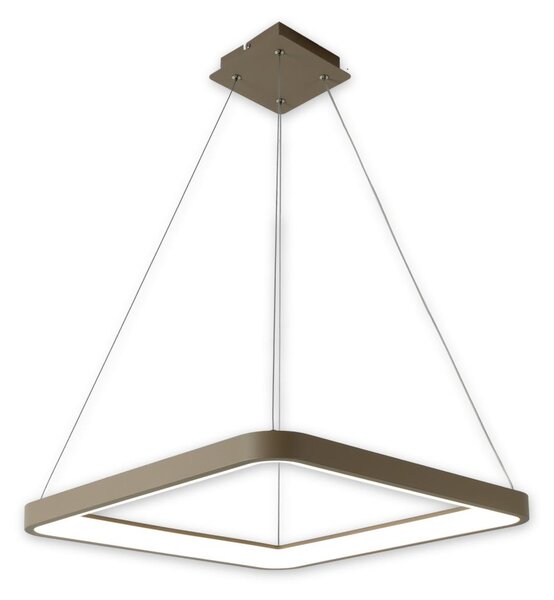 BRILAGI - Lampada LED a sospensione dimmerabile con cavo FALCON SLIM LED/50W/230V 50x50 cm beige + telecomando