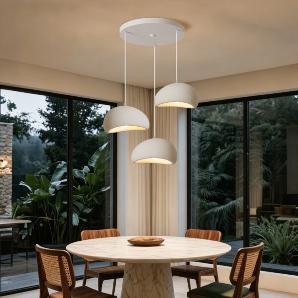 BRILAGI - Lampadario a cavo WABI SABI 3xE27/60W/230V bianco