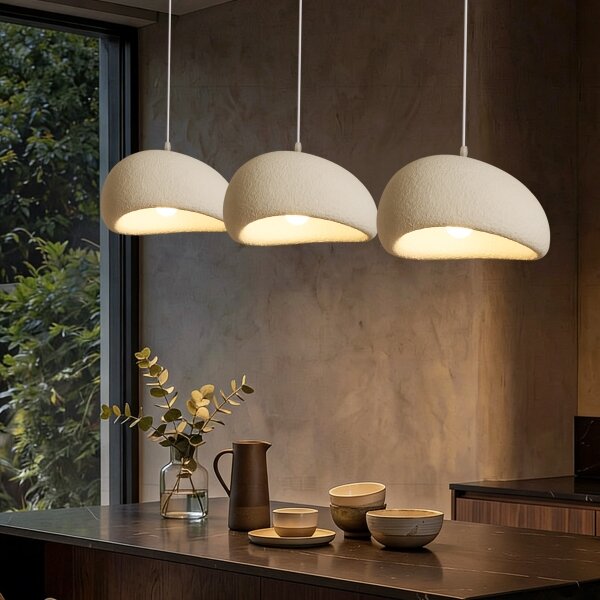 BRILAGI - Lampadario a cavo WABI SABI 3xE27/60W/230V bianco