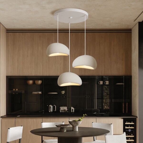 BRILAGI - Lampadario a cavo WABI SABI 3xE27/60W/230V bianco