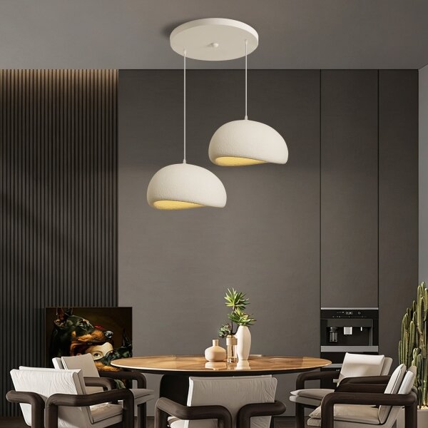 BRILAGI - Lampadario a cavo WABI SABI 2xE27/60W/230V bianco