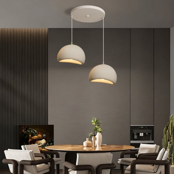 BRILAGI - Lampadario a sospensione su cavo WABI SABI 2xE27/60W/230V bianco