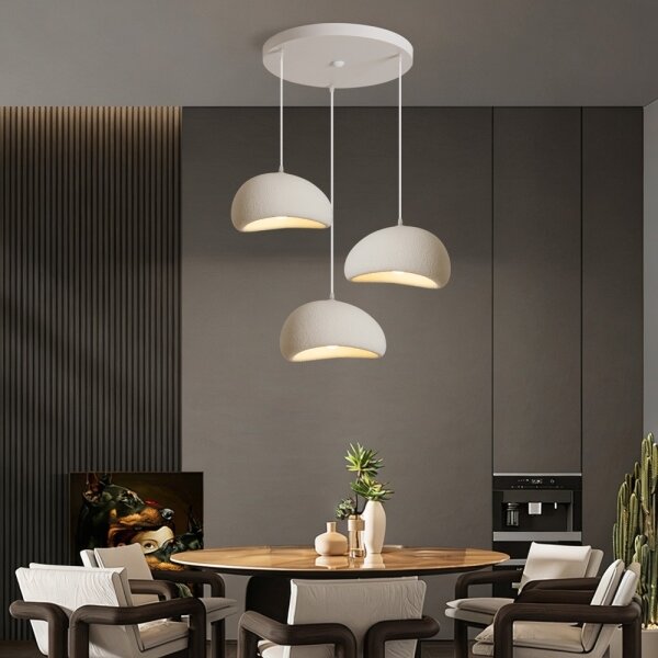 BRILAGI - Lampadario a cavo WABI SABI 3xE27/60W/230V bianco