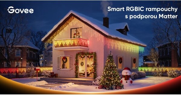 Govee - LED RGBIC Catena luminosa a effetto stalattite per esterni da 10m Wi-Fi Matter IP65