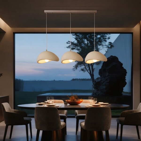 BRILAGI - Lampadario a cavo WABI SABI 3xE27/60W/230V bianco