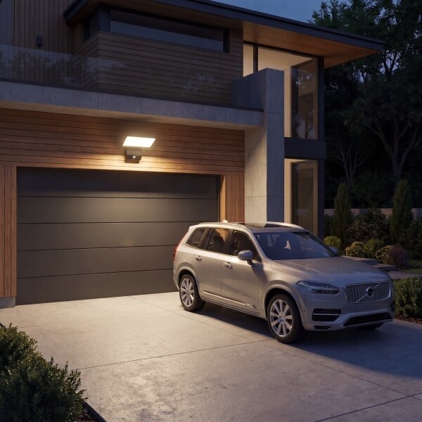 Applique da esterno LED con sensore LED/18W/230V IP44 nero