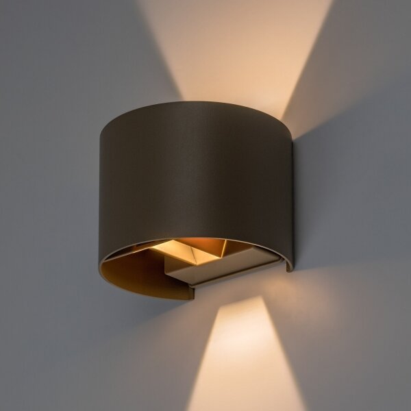 Rabalux 77217 - Lampada da parete LED da esterno VIRNA 5W/230V 2700/4000/6500K IP54 beige