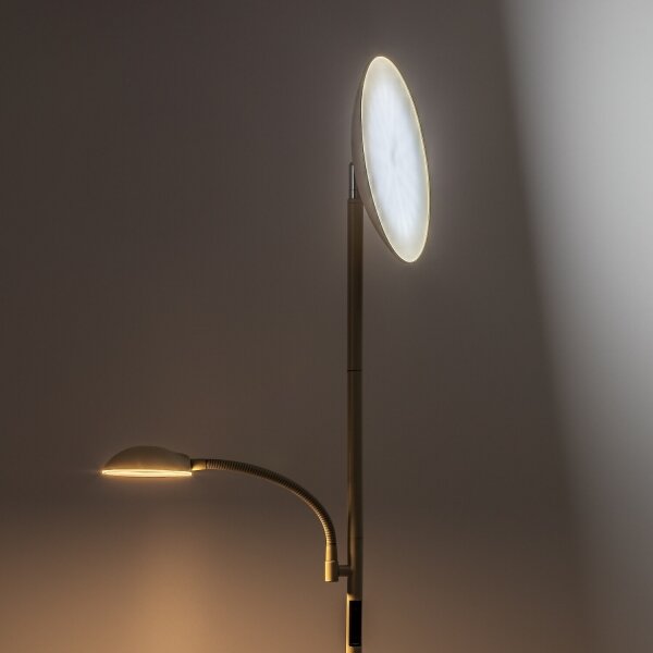 Rabalux 74083 - Lampada da terra LED dimmerabile HALINA 23W/230V 3000/4200/6500 beige