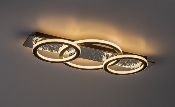 Rabalux 71498 - LED plafoniera dimmerabile LUNAVA 40W/230V 3000-6500K + telecomando