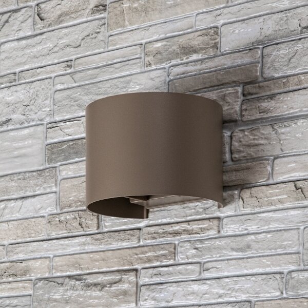 Rabalux 77217 - Lampada da parete LED da esterno VIRNA 5W/230V 2700/4000/6500K IP54 beige