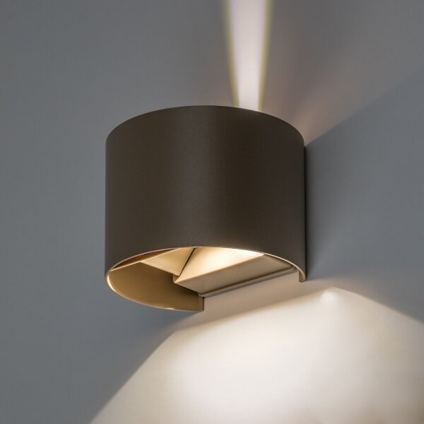 Rabalux 77217 - Lampada da parete LED da esterno VIRNA 5W/230V 2700/4000/6500K IP54 beige