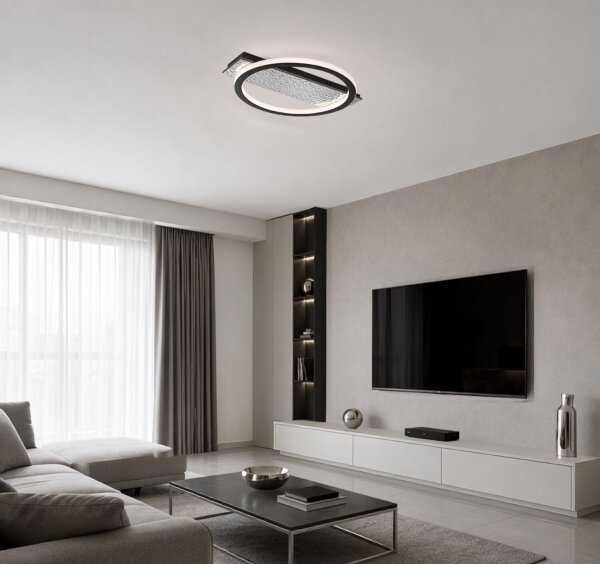 Rabalux 71496 - LED dimmerabile plafoniera LUNAVA 18W/230V 3000-6500K + telecomando