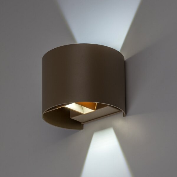 Rabalux 77217 - Lampada da parete LED da esterno VIRNA 5W/230V 2700/4000/6500K IP54 beige