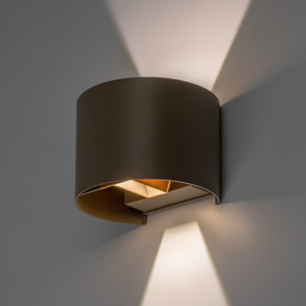 Rabalux 77217 - Lampada da parete LED da esterno VIRNA 5W/230V 2700/4000/6500K IP54 beige