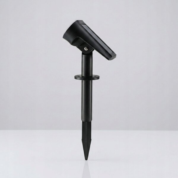 Lampada solare LED 2 in 1 LED/3,7V 1200 mAh IP54 nera