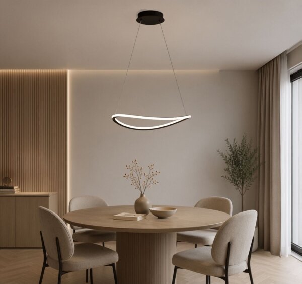 Rabalux 72340 - Lampadario LED dimmerabile a sospensione su cavo MALIRA 45W/230V 3000-6500K+telecomando