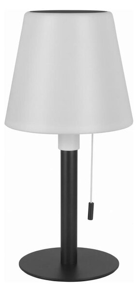 Lampada solare LED dimmerabile LED/2W/5V USB 1200 mAh IP44 bianco/nero