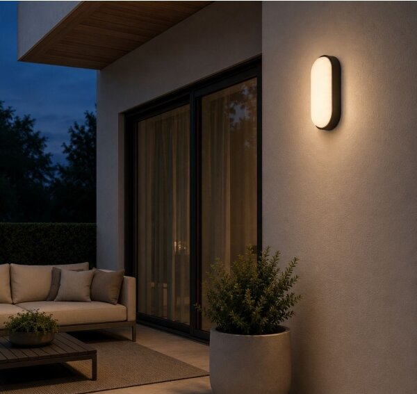 Rabalux 77221 - Applique da esterno a LED HORT2 LED/14W/230V IP54 nero