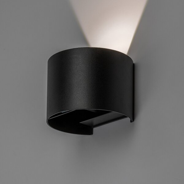 Rabalux 77218 - LED applique da esterno VIRNA 5W/230V 2700/4000/6500K IP54 nero