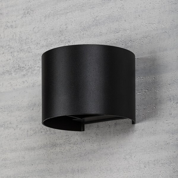 Rabalux 77218 - LED applique da esterno VIRNA 5W/230V 2700/4000/6500K IP54 nero