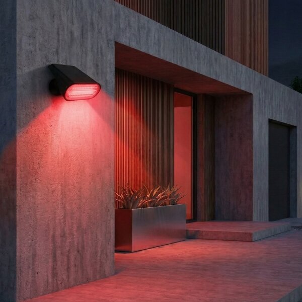 Lampada solare LED RGB 2-in-1 LED/3,7V 1200 mAh IP54 nera