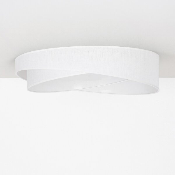 BRILAGI - Plafoniera LED VELVET TWIST LED/24W/230V 4000K pr. 55 cm bianca