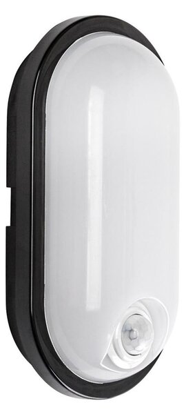 Rabalux 77231 - LED Ven plafoniera con sensore HORT2 15W/230V IP65 nera