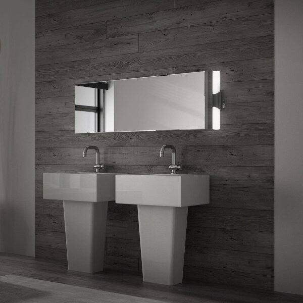 Briloner 2111-015 - Illuminazione a LED per specchio da bagno LED/6,5W/230V 32 cm nero