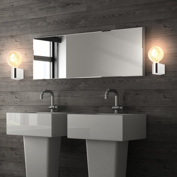 Briloner 2182-018-Applique da bagno DONGA 1xE27/10W/230V cromo lucido