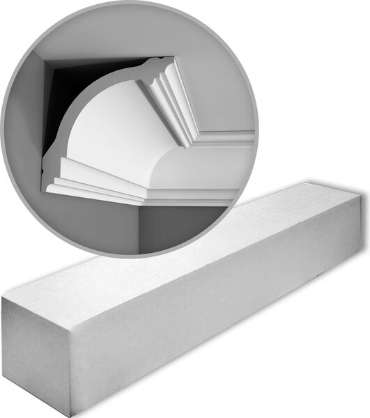 Cornici Orac Decor BASIXX CB512-box 1 cartone con 12 strisce decorative 24 m