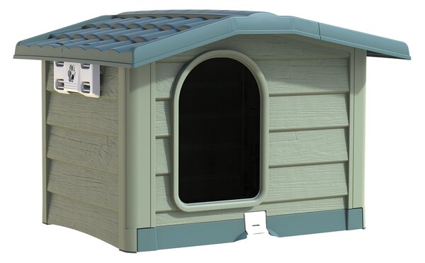 Bama Pet Cuccia Hondenhok 89x75x62 cm Groen